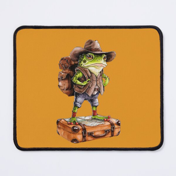 Item preview, a traveler frog designed and sold by 123ks.