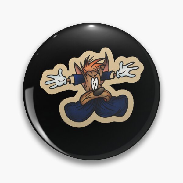 Item preview, Cartoon Wolf Sticker  designed and sold by TMJ Design Co.