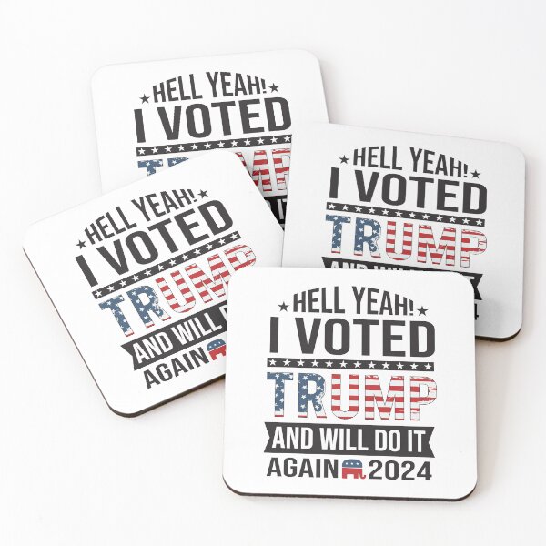 Item preview, Hell Yeah! I voted for Trump… designed and sold by PollyTx.