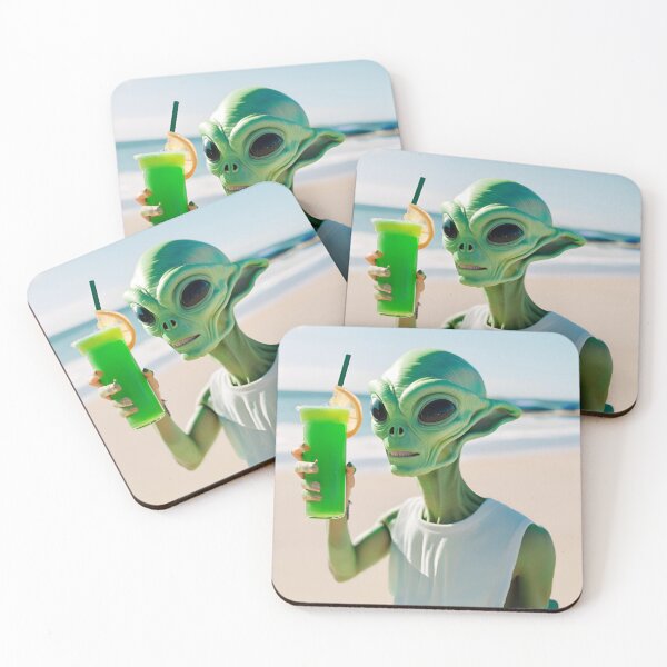Item preview, Alien Adventures: Guitar, Street, and Beach Vibes designed and sold by LuxWallDigital.