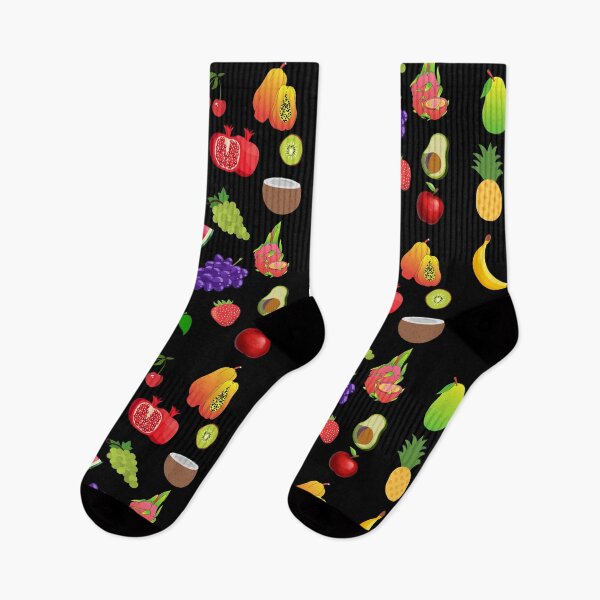 Item preview, Multicolored Fruits pattern designed and sold by Kalpa.
