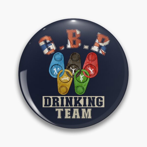 Artikelvorschau, Lustiges britisches olympisches Trinkteam entworfen und verkauft von Tshirtart.