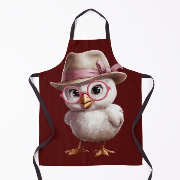 Item preview, baby chick wearing a hat and glasses designed and sold by 123ks.