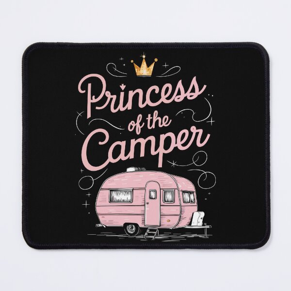 Item preview, Princess of the Camper Outdoor Adventure Camping Lover designed and sold by Quirky Shirts.