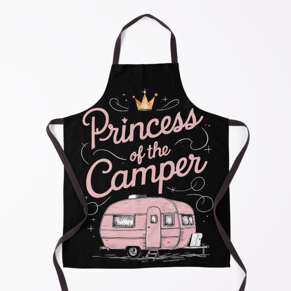 Item preview, Princess of the Camper Outdoor Adventure Camping Lover designed and sold by Quirky Shirts.