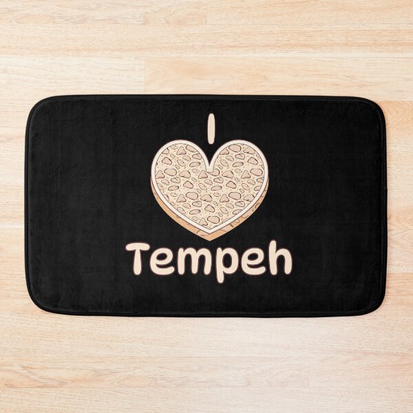 Item preview, I Love Tempeh Vegan Veganer Indonesisch designed and sold by MooonTees.