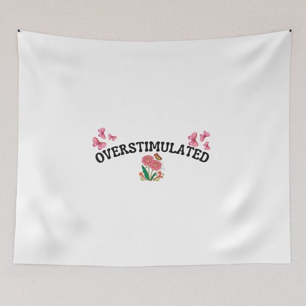 Item preview, OVERSTIMULATED designed and sold by Cheerhub.