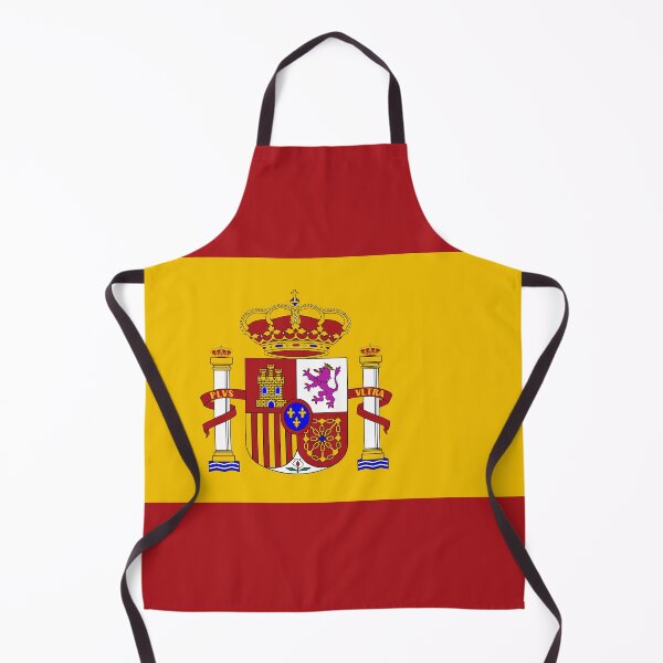 Item preview, Spanish national flag is taken to sports events designed and sold by Peter Etchells.