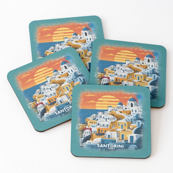 Item preview, Santorini, Greece designed and sold by trendybutterfly.