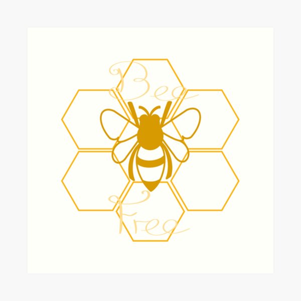 Item preview, Bee Free designed and sold by LittleFreeBee.