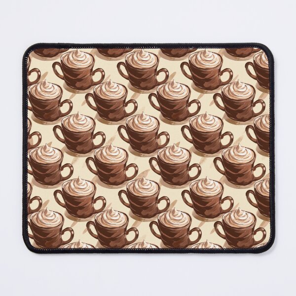 Item preview, Expresso Coffee cups  on cream background designed and sold by OwlWorks.