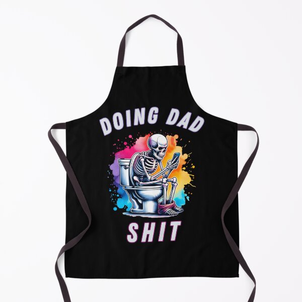 Item preview, Doing Dad Shit Skeleton Toilet designed and sold by Pine-Shop.
