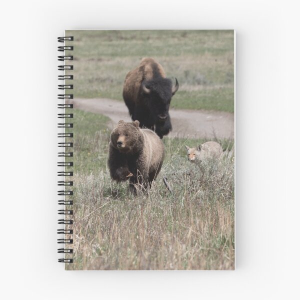Item preview, grizzly bear in full retreat designed and sold by grizzbass.