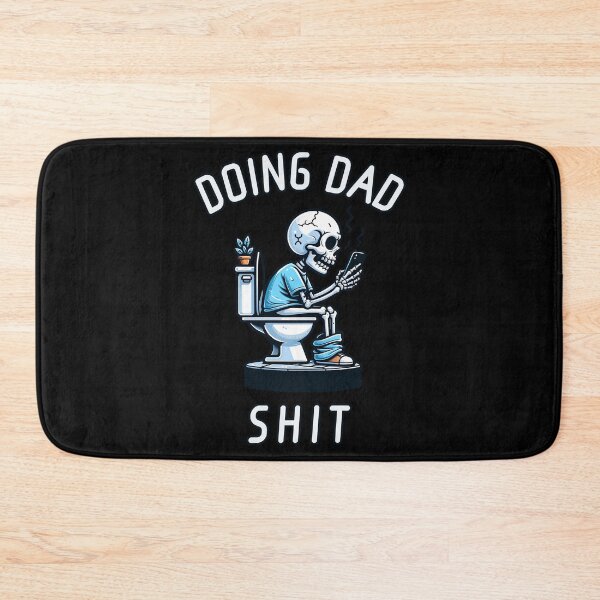 Item preview, Doing Dad Shit Skeleton Toilet designed and sold by Pine-Shop.