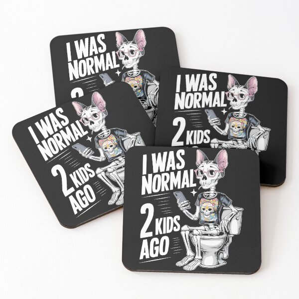 Item preview, I Was Normal 2 Kids Ago designed and sold by Quirky Shirts.