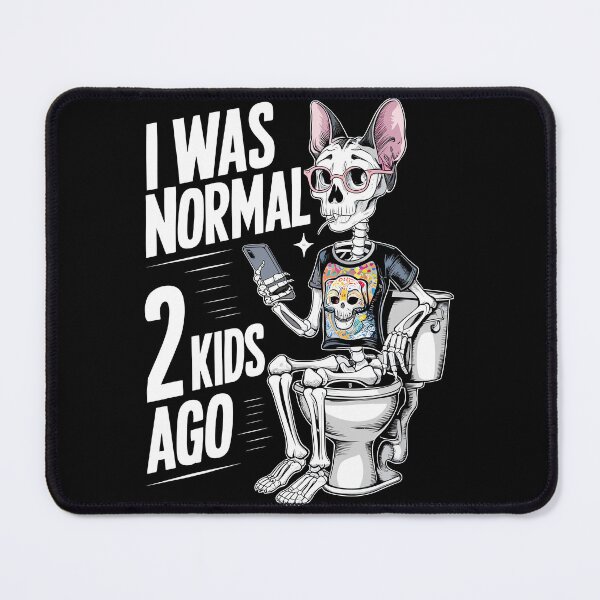 Item preview, I Was Normal 2 Kids Ago designed and sold by Quirky Shirts.