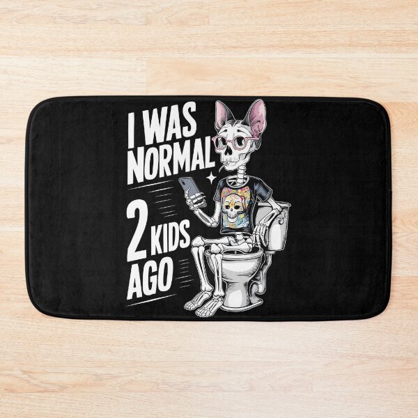 Item preview, I Was Normal 2 Kids Ago designed and sold by Quirky Shirts.