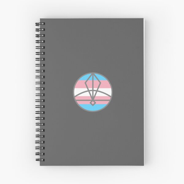 Item preview, trans flag ice glyph owl house designed and sold by raynova24.