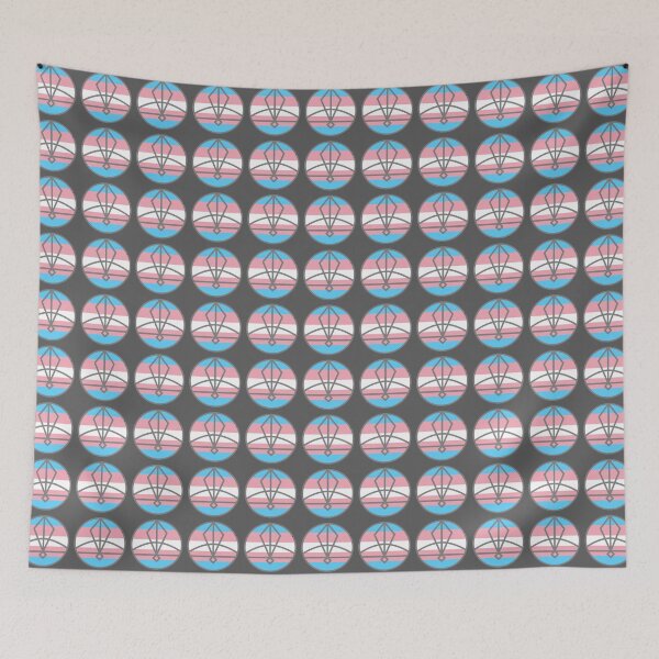 Item preview, trans flag ice glyph owl house designed and sold by raynova24.