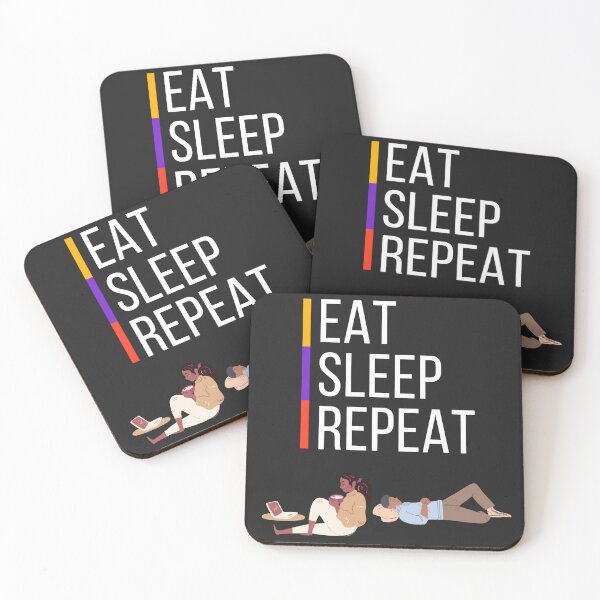 Item preview, Eat sleep repeat  designed and sold by syed maqsood.