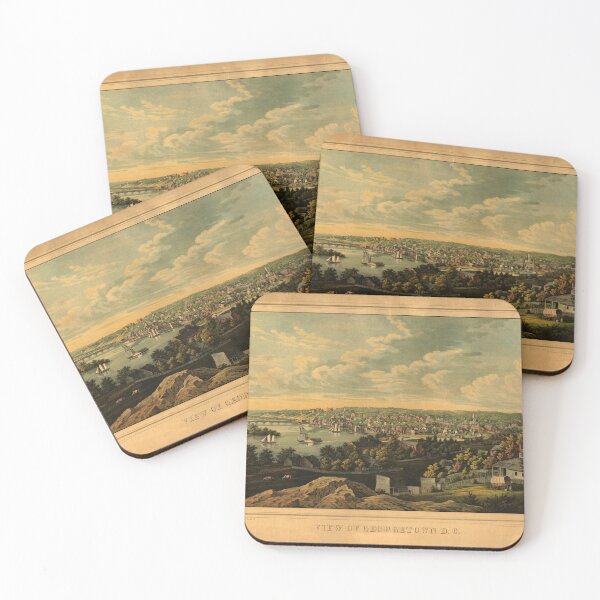 Item preview, Georgetown D.C. (1855) designed and sold by allhistory.