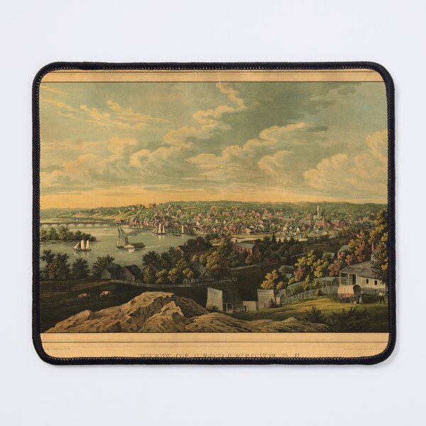 Item preview, Georgetown D.C. (1855) designed and sold by allhistory.