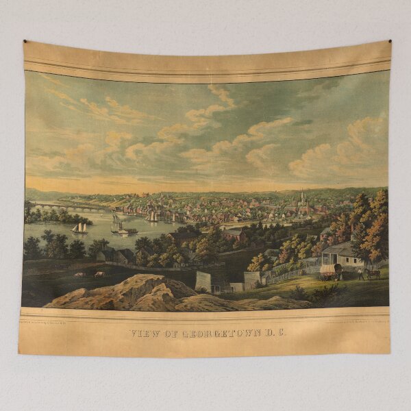 Item preview, Georgetown D.C. (1855) designed and sold by allhistory.