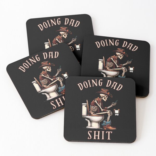 Item preview, Doing Dad Shit Skeleton Toilet designed and sold by Pine-Shop.