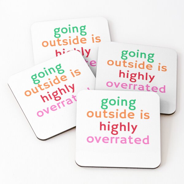 Item preview, going outside is highly overrated designed and sold by ladylalitafanta.