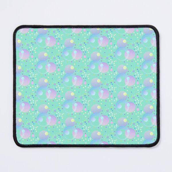 Item preview, Pastel turquoise dots circle | light green blue artsy pattern designed and sold by lausn.