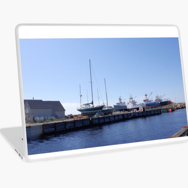 Item preview, Nova Scotia Boatyard: boats in drydock. designed and sold by Dustwood-Media.