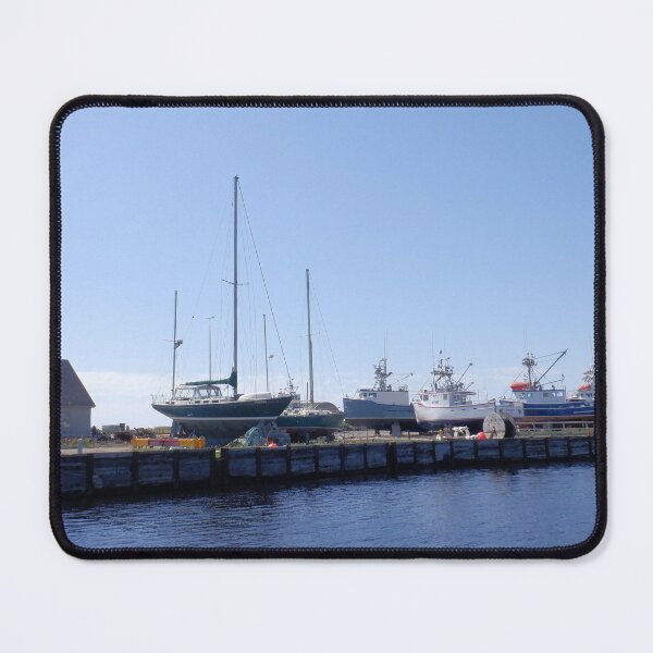Item preview, Nova Scotia Boatyard: boats in drydock. designed and sold by Dustwood-Media.