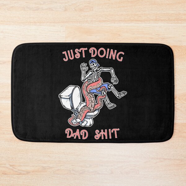 Item preview, Doing Dad Shit Skeleton Toilet designed and sold by Pine-Shop.