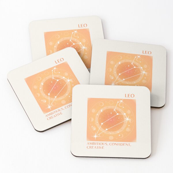 Item preview, Leo, Leo Sign, Leo Zodiac, Orange Aura Gradient designed and sold by Magic Love Art Print.