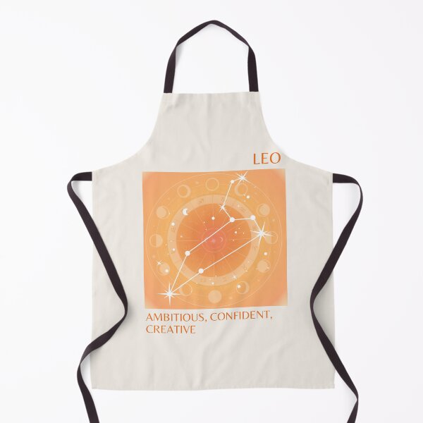 Item preview, Leo, Leo Sign, Leo Zodiac, Orange Aura Gradient designed and sold by Magic Love Art Print.