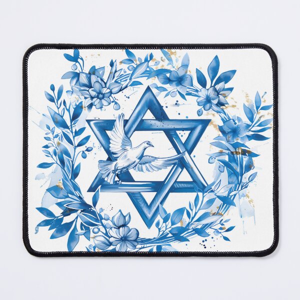 Item preview, Star of David, Magen David, Israel Flag designed and sold by Artizz01.