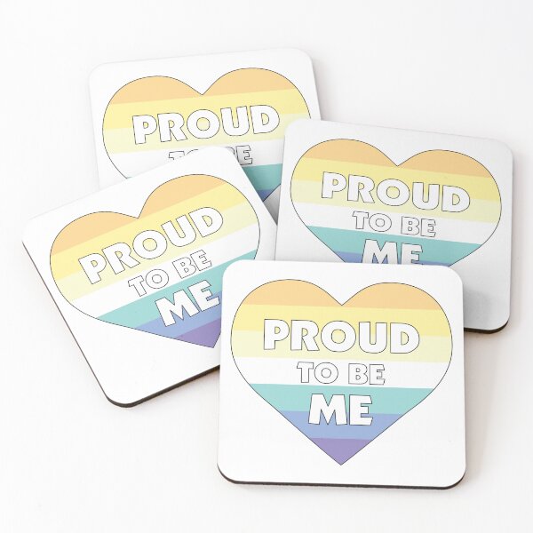 Item preview, Proud to Be Me LGBTQ+ Genderfaun Pride Flag Heart designed and sold by JoyfulJen.