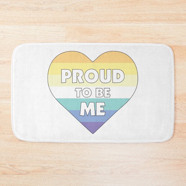 Item preview, Proud to Be Me LGBTQ+ Genderfaun Pride Flag Heart designed and sold by JoyfulJen.
