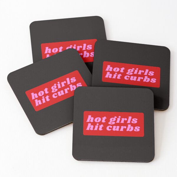 Item preview, Hot Girls Hit Curbs designed and sold by Cheerhub.