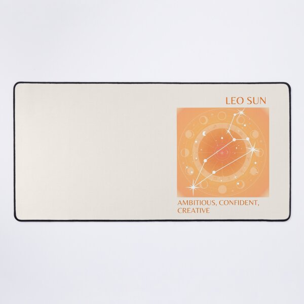 Item preview, Leo, Leo Sun Sign, Leo Zodiac, Orange Aura Gradient designed and sold by Magic Love Art Print.