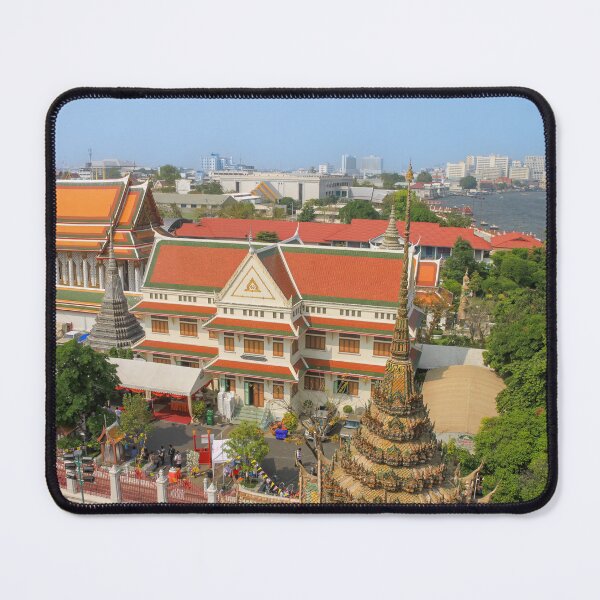 Item preview, View from Top of Wat Arun Temple, Bangkok designed and sold by SafariByMarisa.