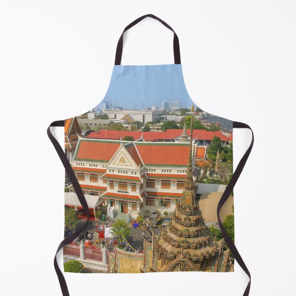 Item preview, View from Top of Wat Arun Temple, Bangkok designed and sold by SafariByMarisa.