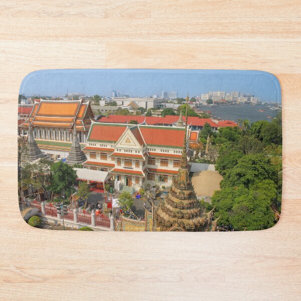 Item preview, View from Top of Wat Arun Temple, Bangkok designed and sold by SafariByMarisa.