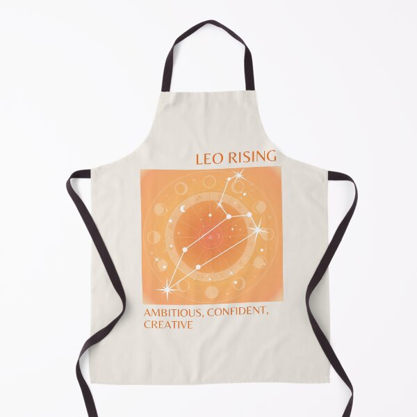 Item preview, Leo, Leo Rising Sign, Leo Zodiac, Orange Aura Gradient designed and sold by Magic Love Art Print.