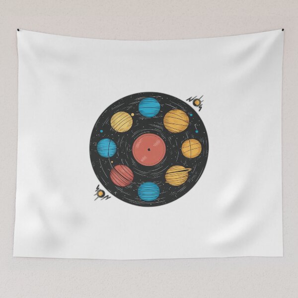 Item preview, Solar System Vinyl Record designed and sold by onicaras.