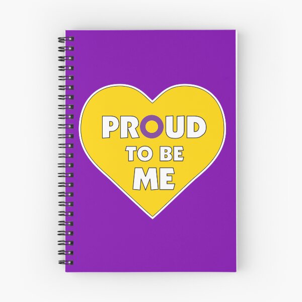Item preview, Proud to Be Me LGBTQ+ Intersex Pride Flag Heart designed and sold by JoyfulJen.