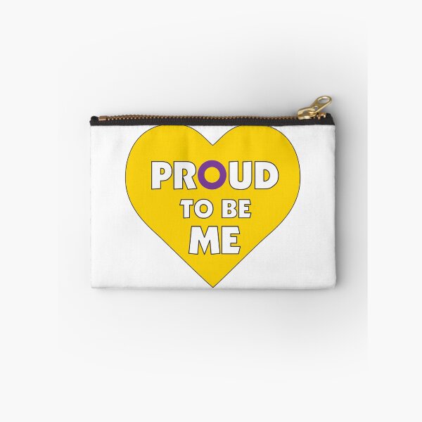 Item preview, Proud to Be Me LGBTQ+ Intersex Pride Flag Heart designed and sold by JoyfulJen.