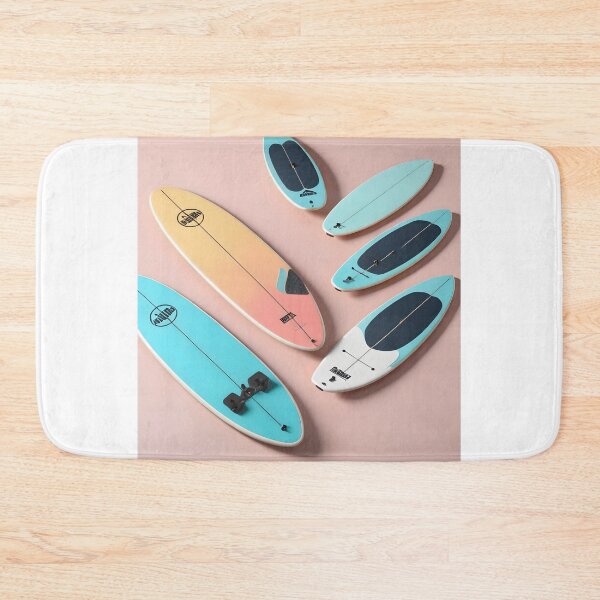 Item preview, Vivid paddle Boards on colorful minimalist summer flat lay designed and sold by icemanphotos.