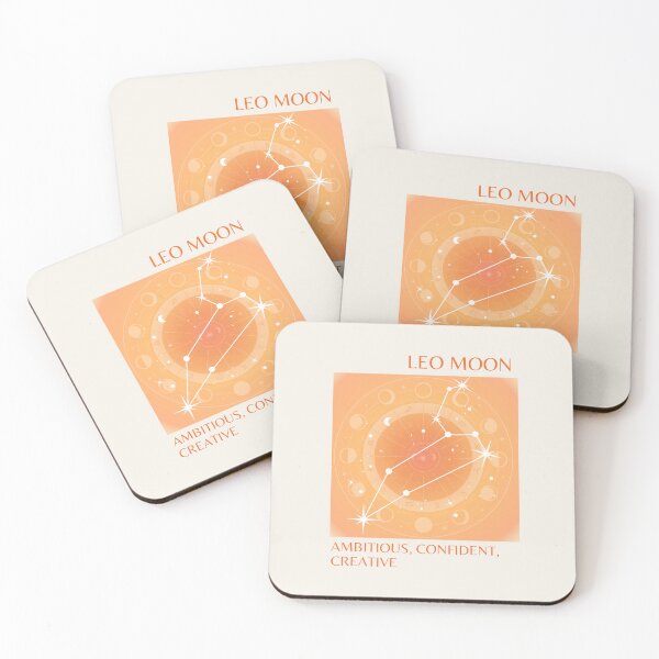 Item preview, Leo, Leo Moon Sign, Leo Zodiac, Orange Aura Gradient designed and sold by Magic Love Art Print.