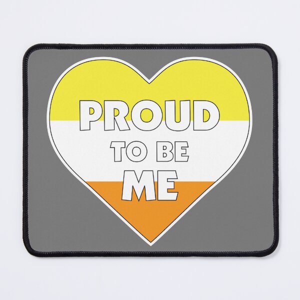 Item preview, Proud to Be Me LGBTQ+ Maverique Pride Flag Heart designed and sold by JoyfulJen.